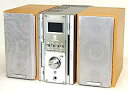 【中古】KENWOOD ケンウッド JVC ES-3MD-S シルバー コンパクトハイファイコンポーネントシステム （CD/MDコンポ）（本体RD-ES3MDとスピーカーLS-ES3