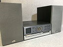 【中古】SHARP シャープ SD-CX9-H グレー 1ビットデジタルシステム(1-BIT/CD/MDコンポ)(本体SD-CX9-HとスピーカーSD-CX9-Hのセット)