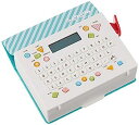 【中古】キングジム スケジュールシールプリンター「ひより」 ホワイト MP365