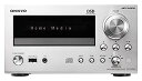 【中古】(非常に良い)ONKYO ネットワークCDレシーバー シルバー CR-N765(S)