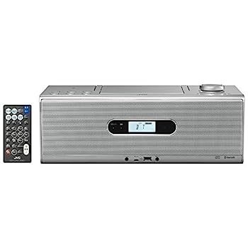 【中古】(非常に良い)JVCケンウッド(ビクター) CDポータブルシステム(シルバー) RD-W1-S