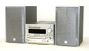 【中古】DENON デノン (デンオン) D-ME33-S シルバー CD/MD一体型システムコンポ (CD/MDコンポ)(本体D-ME33とスピーカーSC-ME33のセット)
