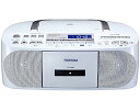 【中古】(非常に良い)東芝 CDラジカセ TY-CDH7 ホワイト(2)