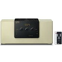 【中古】ヤマハ デスクトップオーディオシステム CD/USB/ワイドFM・AMラジオ Bluetooth aptX AAC 対応 クロックオーディオ シャンパン...