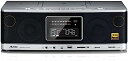 【中古】(非常に良い)東芝 CDラジオ ハイレゾ対応 Bluetooth搭載 Aurex TY-AH1000(S) ブラック×グレー