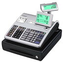 【中古】(非常に良い)カシオ レジスター 20部門 小型ドロア TE-2700-20SSR シルバー