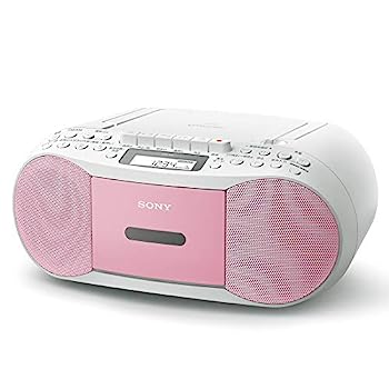 【中古】ソニー CDラジカセ レコーダー CFD-S70 : FM/AM/ワイドFM対応 録音可能 ピンク CFD-S70 P