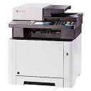 【中古】(非常に良い)京セラ レーザー プリンター 複合機 A4カラー M5526cdw/26PPM/両面印刷/Wi-Fi Direct/有線LAN/USB