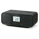 【中古】(非常に良い)ソニー CDラジオカセットレコーダー CFD-S401 : FM/AM/ワイドFM対応 大型液晶/カラオケ機能搭載 電池駆動可能 ブラック...