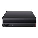 【中古】バッファロー 外付けハードディスク 3TB テレビ録画/PC/PS4/4K対応 バッファロー製nasne?対応 静音&コンパクト 日本製 故障予測 みまもり合図 HD