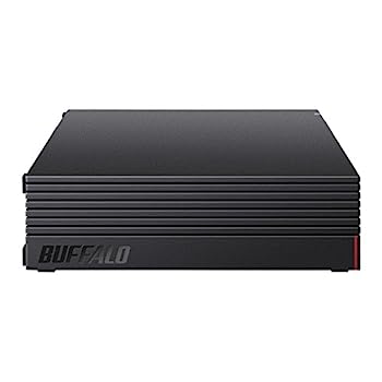 【中古】バッファロー 外付けハードディスク 4TB テレビ録画/PC/PS4/4K対応 バッファロー製nasne?対応 静音&コンパクト 日本製 故障予測 みまもり合図 HD