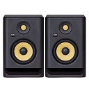 【中古】KRK RP5 Rokit 5 G4 プロフェッショナル バイアンプ 5インチ パワースタジオモニターペア ブラック