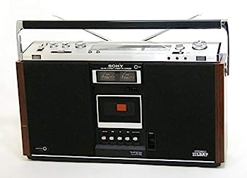 【中古】SONY ソニー CF-6600 FM/AMステレオラジオカセット STEREO ZILBA 039 P ジルバップ 木製キャビネット デラックスタイプ