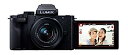 【中古】パナソニック Vlog ミラーレス一眼カメラ ルミックス G100K 標準ズームレンズキット ブラック DC-G100K-K