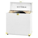 【中古】Victrola ヴィンテージビニールレコードストレージとキャリングケース すべての標準レコードにフィット - 33 1/3 45 78 RPM アルバ...