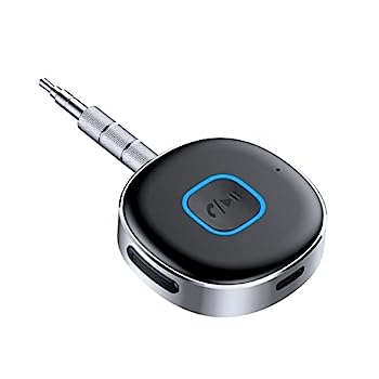 【中古】Uandear 2023年新登場 超小型bluetooth レシーバー 音楽再生 - ブルートゥース レシーバー 受信機 | AUX bluetoothポータブル3.5mm ジャック ス