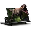 【中古】画面拡大鏡 携帯電話用 18インチ 携帯電話拡大スクリーン HD 3D 2023 アップグレード版 電話画面アンプ 電話スタンド スクリーン拡大鏡付き ...