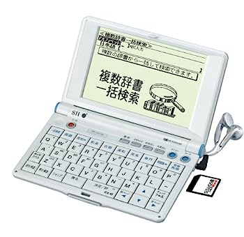 【中古】 非常に良い SEIKO IC DICTIONARY SR-V4700 28コンテンツ 学習モデル 音声対応 シルカカードレッド対応 