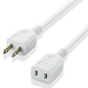 【中古】(非常に良い)ELECOM 2ピンプラグ電源延長ケーブル 3.0m T-E2230