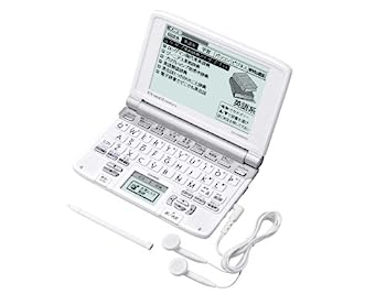 【中古】（非常に良い）CASIO Ex-word (エクスワード) 電子辞書 XD-SW9100 手書きパネル搭載 音声対応 24コンテンツ収録 英語エントリーモデル