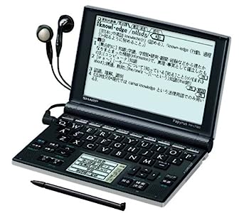 【中古】シャープ 電子辞書 Papyrus パピルス PW-LT320 英語強化モデル 手書き機能3 ...