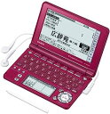 【中古】(非常に良い)CASIO Ex-word 電子辞書 XD-SF6200RD レッド 音声対応 100コンテンツ 多辞書総合モデル 5.3型液晶クイックパ...