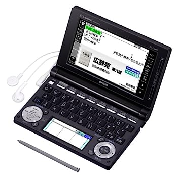 【中古】（非常に良い）カシオ EX-word 電子辞書 生活・総合モデル ブラック 110コンテンツ 2000小説 2000クラシック名曲フレーズ収録 ツインカラー液晶 EX-VOICE機能