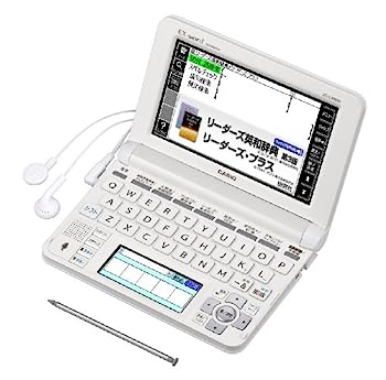 【中古】（非常に良い）カシオ計算機 EX-word ホワイト系 XD-U9800