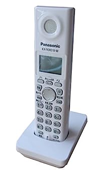 【中古】Panasonic パーソナルファックス用増設子機 ホワイト KX-FKN518-W