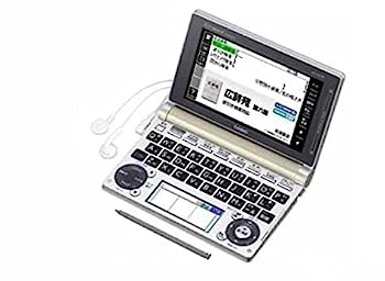 【中古】（非常に良い）カシオ5.3型 EX-word 電子辞書 シャンパンゴールド XD-D6100GD 110コンテンツ 2000小説 2000クラシック名曲フレ..