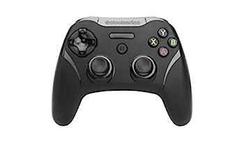 【中古】（非常に良い）「日本店品」 SteelSeries Stratus XL iOS用 Bluetooth ゲームコントローラー ブラック 69026