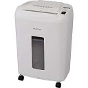 【中古】アイリスオーヤマ 細密シュレッダー 業務用 静音 マイクロクロスカット 細断枚数12枚 ホチキス対応 連続使用10分 カード細断可能 ダストボックス