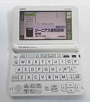 【中古】CASIO(カシオ) 電子辞書 EX-Word DATAPLUS10 XD-JTG6000WE (ジャパネット限定モデル)