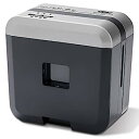 【中古】GBC シュレッダー 静音 家庭用 小オフィス用 極小細断 マイクロクロスカット 最大細断枚数7枚 連続使用約5分 プラスチックカードも細断可能 ホチ