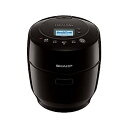 【中古】(非常に良い)シャープ ヘルシオ ホットクック 電気調理鍋 無水鍋 1.0L 1~2人用 スマホ連携 2段調理 ブラック KN-HW10E-B