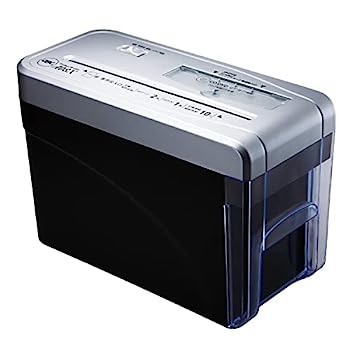 【中古】GBC シュレッダー 家庭用 クロスカット 最大細断枚数2枚 定格連続運転時間10分 CD/DVD/プラスチックカードも細断可能 ホチキス対応 ダストボック