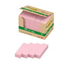 【中古】(非常に良い)ポストイット 付箋 見出し ピンク 50×15mm 100枚×25冊 7001-P