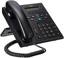 【中古】Cisco Systems Cisco CP-6921-C-K9 - Unified IP Phone - 1 x RJ-9 Headset, 2 x ...