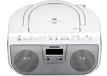 【中古】TOSHIBA CUTEBEAT CDラジオ シルバー TY-CR11(S)