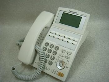 【中古】VB-F411K-W パナソニック ラ・ルリエ LaRelier 12キー漢字表示付き電話機 ビジネスフォン
