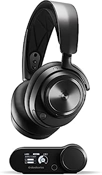 【中古】(非常に良い)SteelSeries ゲーミングヘッドホン Arctis Nova Pro Wireless 無線 ワイヤレス 密閉型 ハイレゾ アクティブノイズキャンセリング搭載 PC PS5 PS4