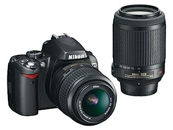 【中古】Nikon デジタル一眼レフカメラ D60 ダブルズームキット D60WZ