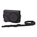 【中古】ソニー デジタルカメラケース ジャケットケース Cyber-shot DSC-WX350/WX300用 ブラック LCJ-WD/B