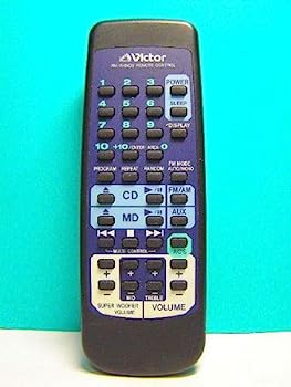 【中古】ビクター オーディオリモコン RM-RXMD5