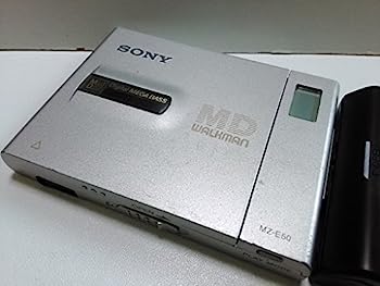 【中古】SONY ポータブルMDプレーヤー MZ-E50 シルバー