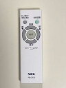 【中古】(非常に良い)NEC LEDシーリングライト用リモコン RE0202 スリープタイマー 蓄光ボタン付