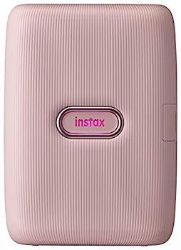 【中古】（非常に良い）FUJIFILM チェキ スマホプリンター instax mini Link ダスキーピンク INS MINI LINK DUSKY PINK