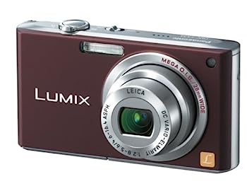 楽天IINEX【中古】パナソニック デジタルカメラ LUMIX （ルミックス） ショコラブラウン DMC-FX33-T
