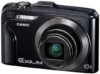 【中古】CASIO デジタルカメラ EXILIM EXH20G 1410万画素 光学10倍ズーム EX-H20GBK ブラック