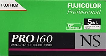 【中古】（非常に良い）FUJIFILM カラーネガフイルム(プロフェッショナル用) フジカラー PRO 160 NS ブローニー 12枚 5本 120 PN 160 NS EP 12EX 5